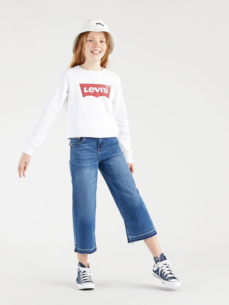 Levis Cropped Wide Leg - Magasin YNG