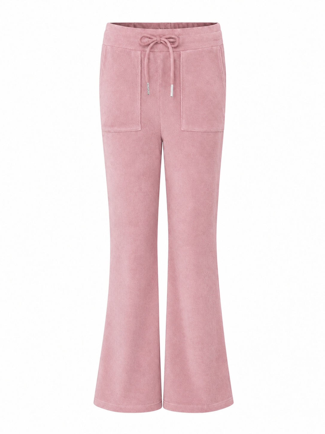 Hermine velour bukse soft pink